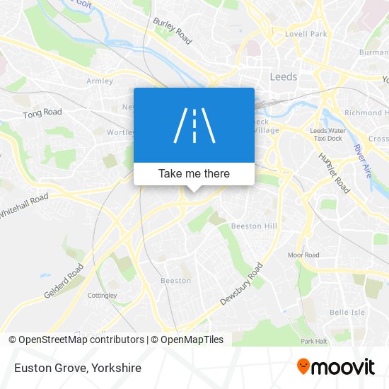 Euston Grove map