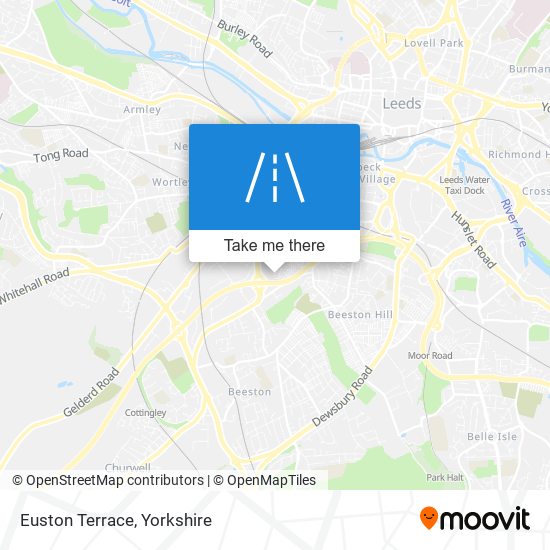 Euston Terrace map