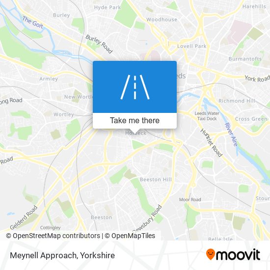 Meynell Approach map