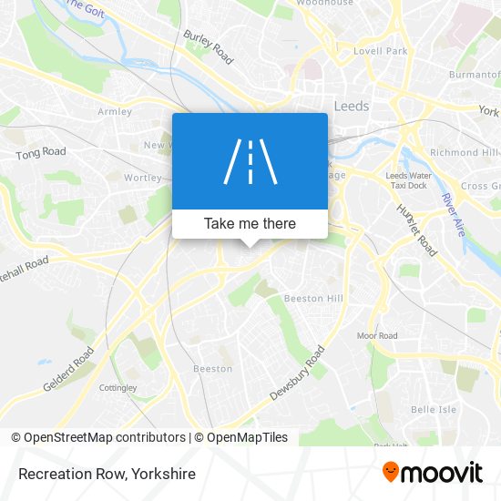 Recreation Row map