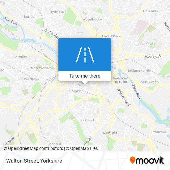 Walton Street map