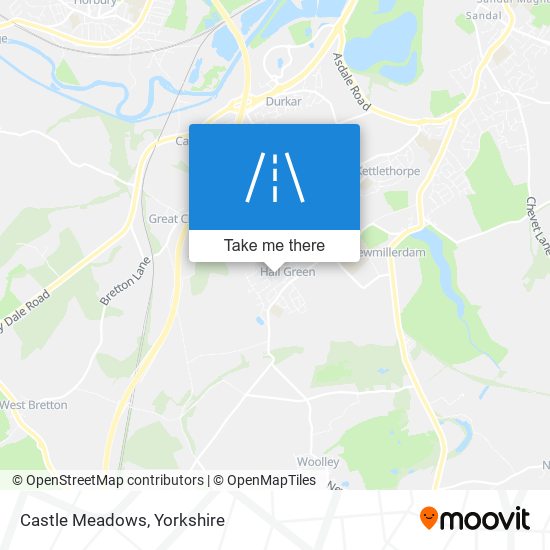 Castle Meadows map