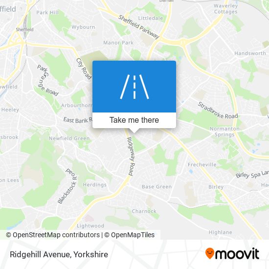 Ridgehill Avenue map