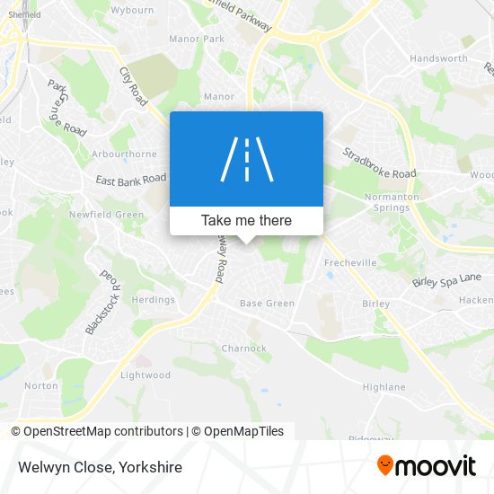 Welwyn Close map