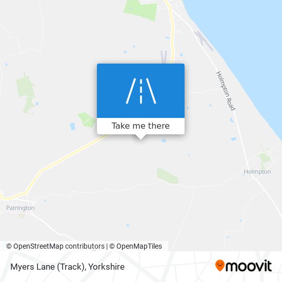 Myers Lane (Track) map