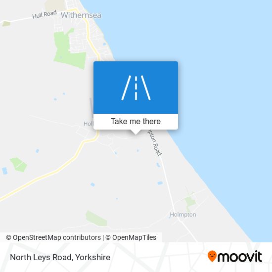 North Leys Road map
