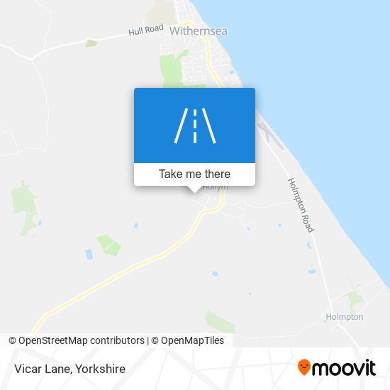 Vicar Lane map