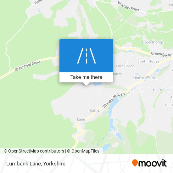 Lumbank Lane map