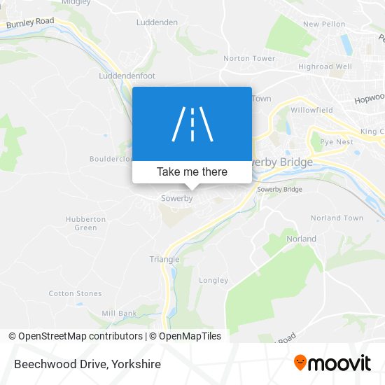 Beechwood Drive map