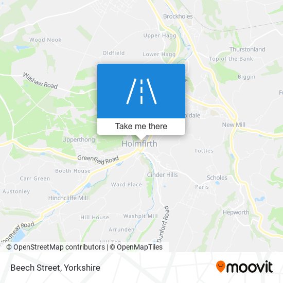 Beech Street map