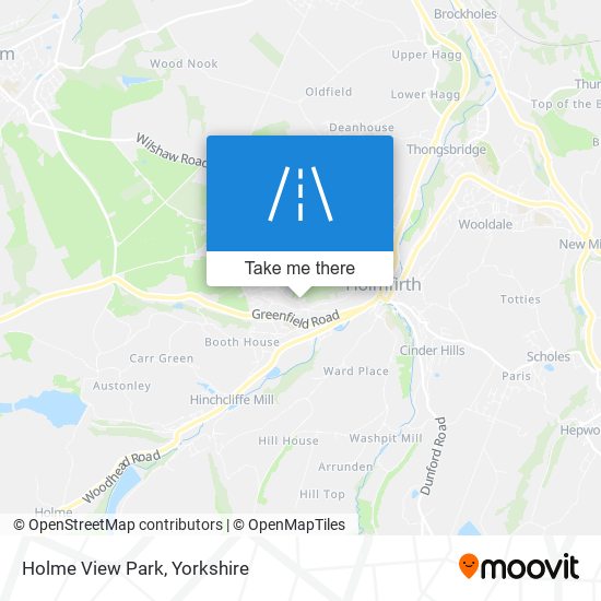 Holme View Park map