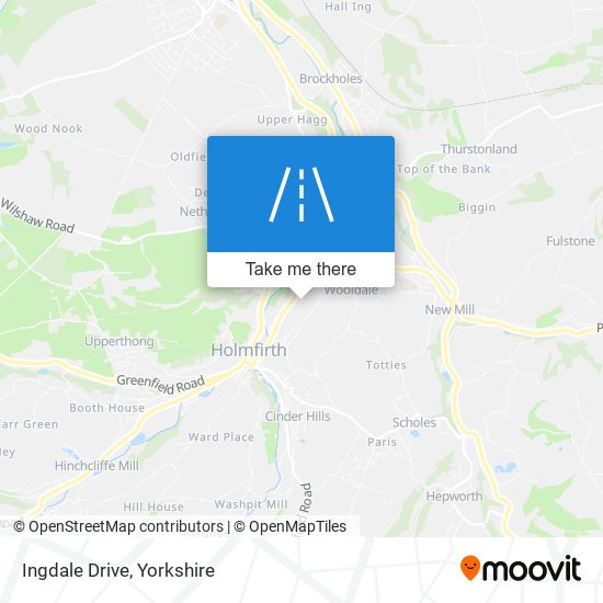 Ingdale Drive map