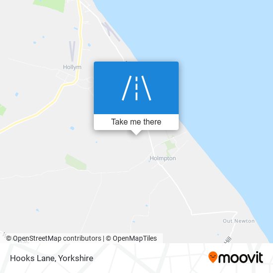 Hooks Lane map