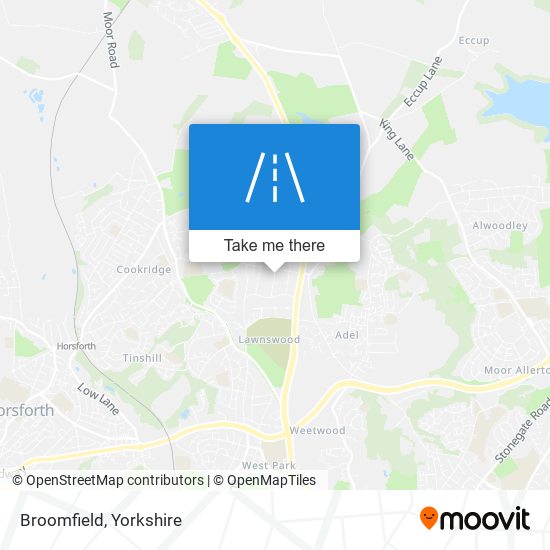 Broomfield map