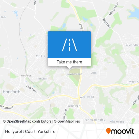 Hollycroft Court map