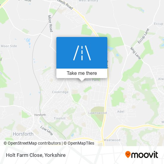 Holt Farm Close map