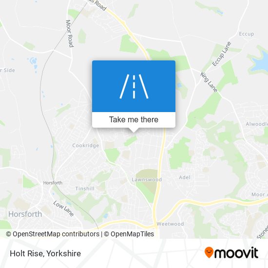 Holt Rise map