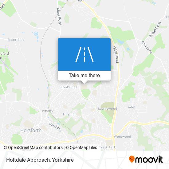 Holtdale Approach map