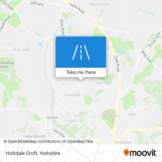Holtdale Croft map
