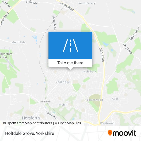 Holtdale Grove map