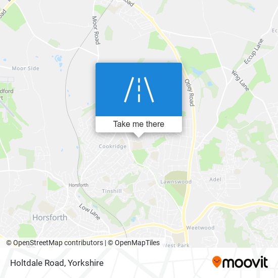 Holtdale Road map