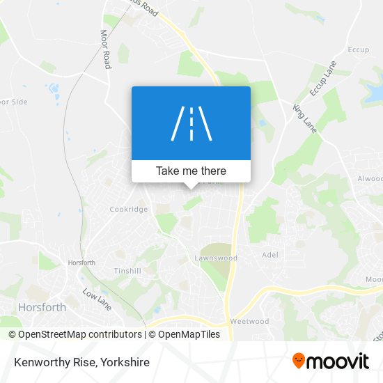 Kenworthy Rise map