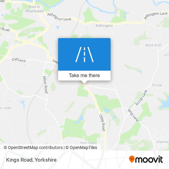 Kings Road map