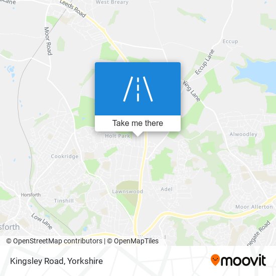 Kingsley Road map
