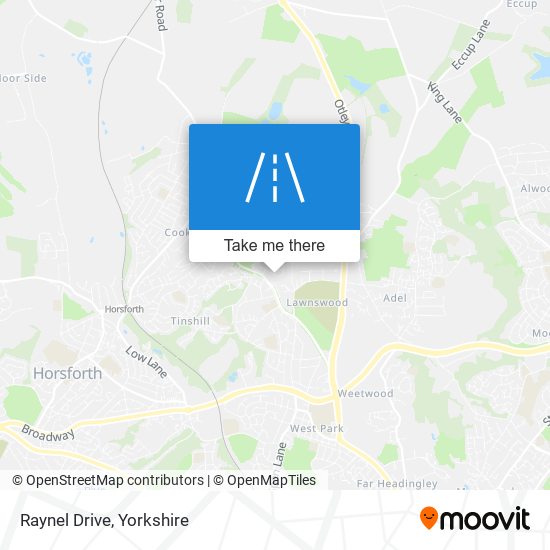 Raynel Drive map