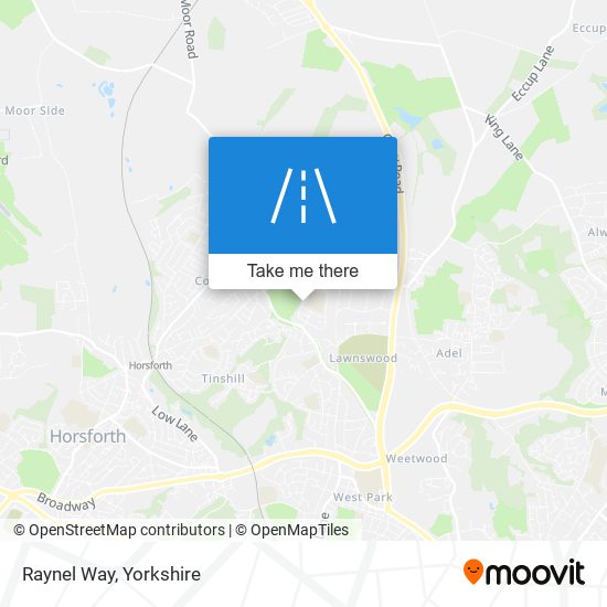 Raynel Way map