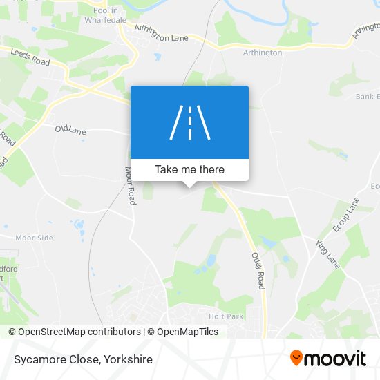 Sycamore Close map