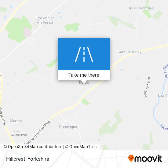 Hillcrest map