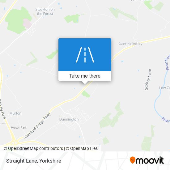 Straight Lane map