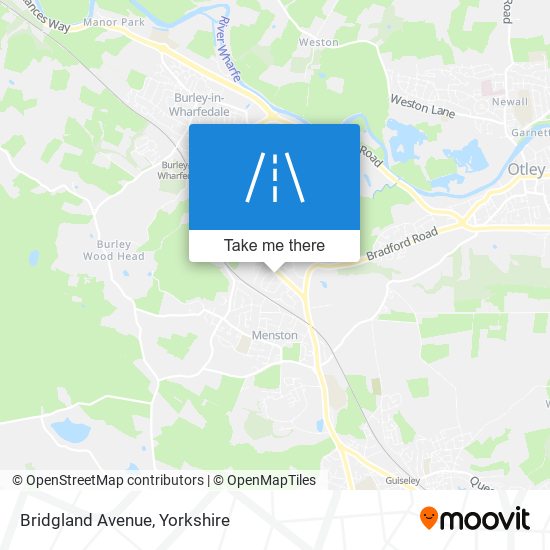 Bridgland Avenue map