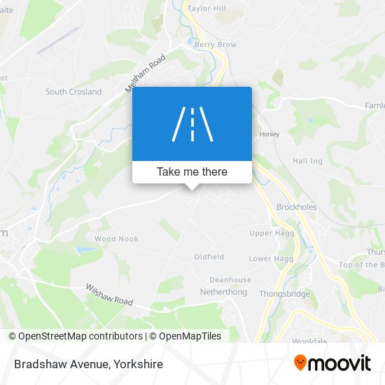 Bradshaw Avenue map