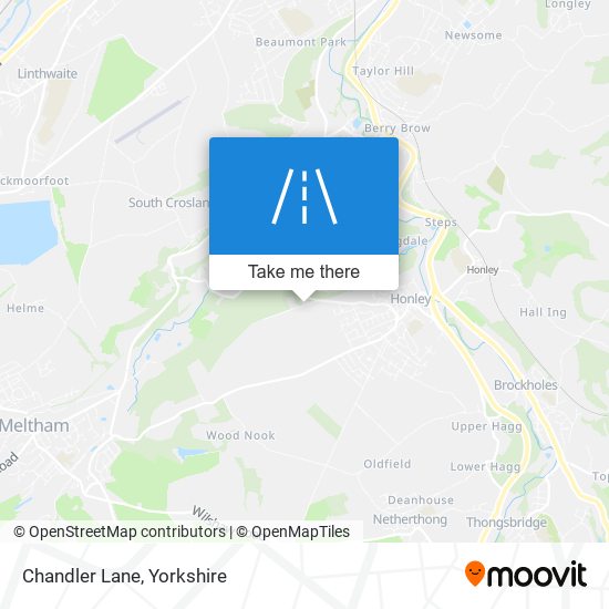 Chandler Lane map