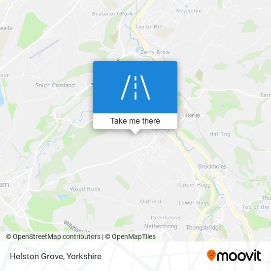 Helston Grove map