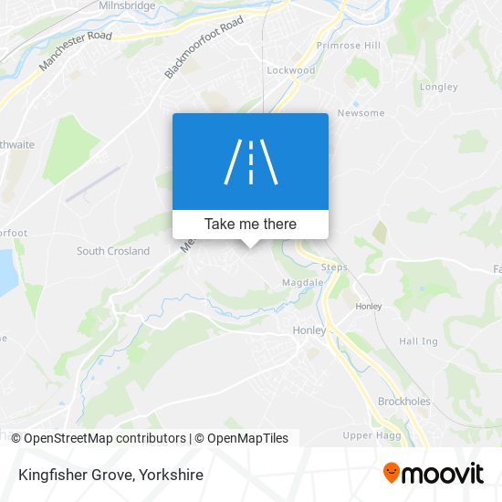 Kingfisher Grove map