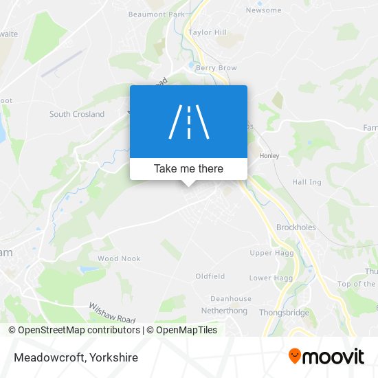 Meadowcroft map