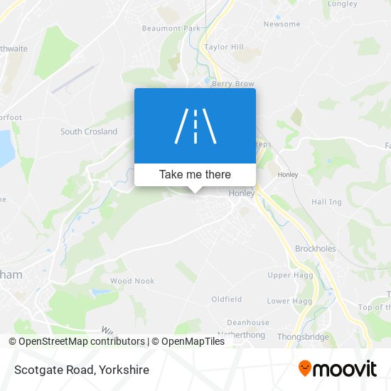 Scotgate Road map