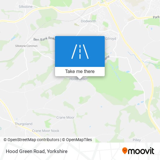 Hood Green Road map
