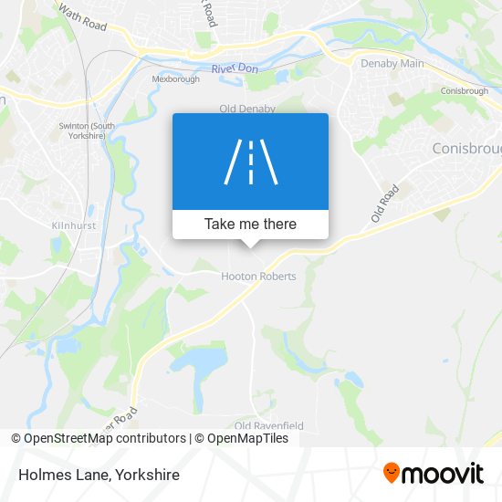 Holmes Lane map