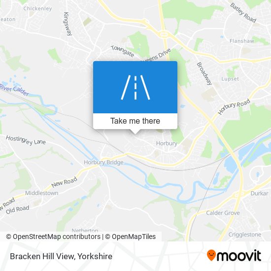 Bracken Hill View map