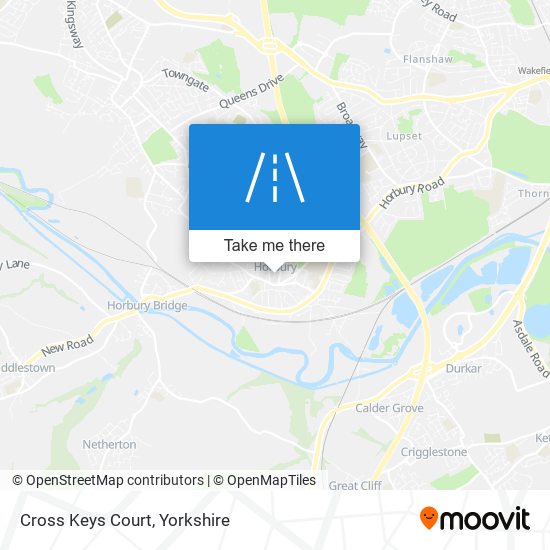 Cross Keys Court map