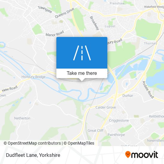 Dudfleet Lane map
