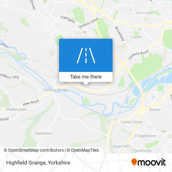 Highfield Grange map