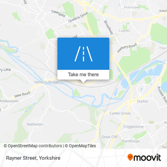 Rayner Street map