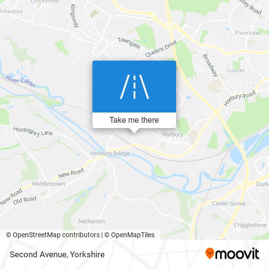 Second Avenue map