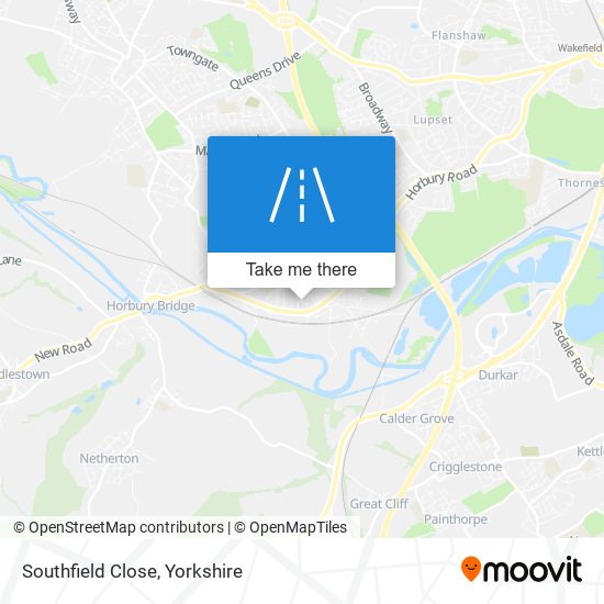 Southfield Close map