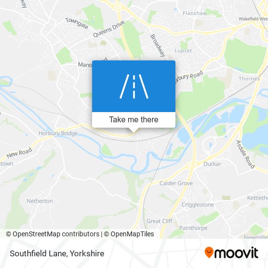 Southfield Lane map